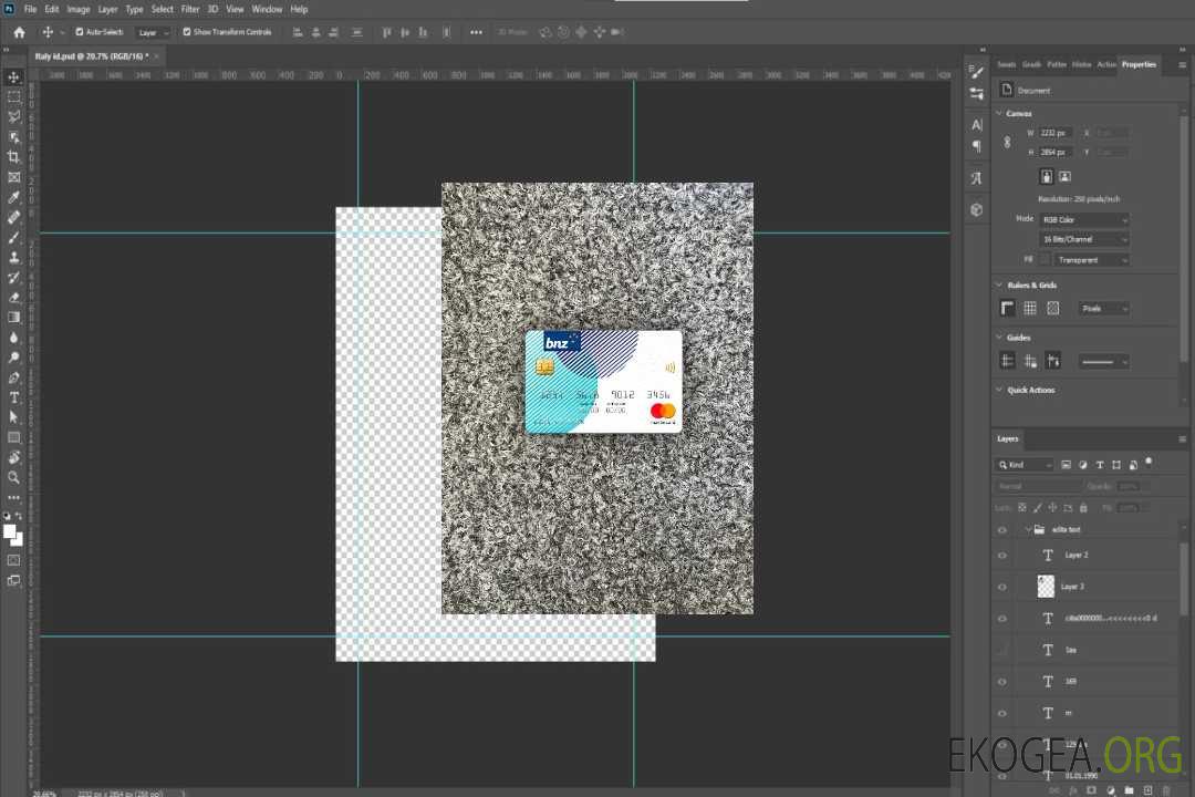 Nouvelle , Zélande BNZ Greymouth Bank mastercard photolook recto template